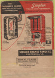 Matchbook Cover - Holzwarth Oil Go Unionville MI Furances 40 Strike