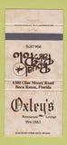 Matchbook Cover - Royal Palm Polo Restaurant Boca Raton FL 30 Strike