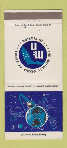 Matchbook Cover - McNulty Group of Banks FL Sanford Mulberry Melbourne 30 Strike