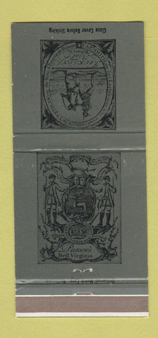 Matchbook Cover - New York Public Library Arents Tobacco Collection 30 Strike