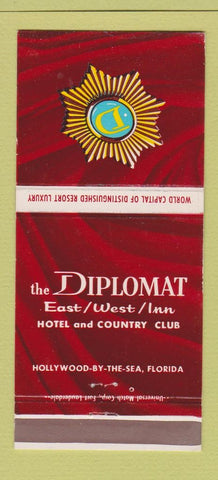 Matchbook Cover - Diplomat Hotel Hollywood FL 30 Strike