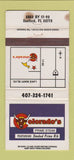 Matchbook Cover - Colorado's Prime Steak Sanford FL STAINED 30 Strike