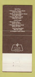 Matchbook Cover - American West Motor Hotels Seattle WA Portland OR 30 Strike