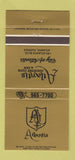 Matchbook Cover - Atlantis Country Club Inn Atlantis FL 30 Strike