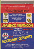 Matchbook Cover - Moorlane Co oil gas fittings Tulsa Amarillo TX 40 Strike