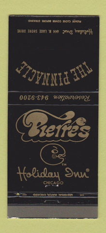 Matchbook Cover - Pinnacle Holiday Inn Chicago Pierre's 30 Strike