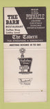 Matchbook Cover - Pinnacle Holiday Inn Chicago Pierre's 30 Strike