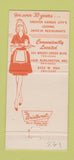 Matchbook Cover - Winstead's Hamburgers Kansas City MO 30 Strike