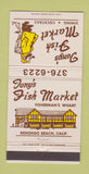 Matchbook Cover - Tony's Fish Market Redondo Beach CA WEAR 30 Strike