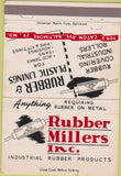 Matchbook Cover - Rubber Millers Inc Baltimore MD 40 Strike