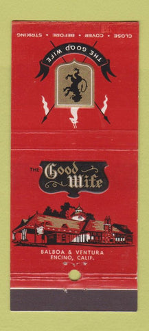 Matchbook Cover - Good Wife Encino CA 30 Stick