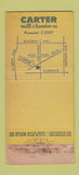 Matchbook Cover - Carter Mill Lumber Los Angeles CA WORN 30 Stick