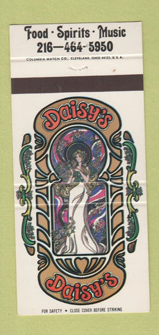 Matchbook Cover - Daisy's Marriott Beachwood girlie 30 Strike