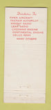 Matchbook Cover - Wiggins Airways Piper Planes Norwood MA 30 Stick