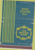 Matchbook Cover - The Bronze Door Grosse Pointe Farms WEAR 40 Strike