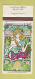 Matchbook Cover - Daphne's Sheraton Miami FL girlie 30 Strike