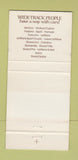 Matchbook Cover - Mazzei Pontiac Cadillac Antioch CA Burma Brown 30 Strike