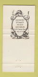Matchbook Cover - Cafe Alfredo's San Carlos San Mateo CA 30 Strike