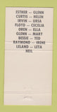 Matchbook Cover - Barnhart Reunion Columbia Falls MT 1976 30 Strike
