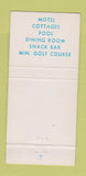 Matchbook Cover - Gray's Motel North Kingstown RI 30 Strike