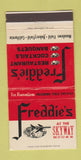 Matchbook Cover - Freddie's Skyway House Bakersfield CA 30 Strike