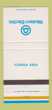 Matchbook Cover - Western Electric Telephone FL Florida 30 Strike