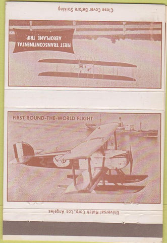 Matchbook Cover - Aircraft Tools Jigs Machinery Los Angeles CA 40 Strike