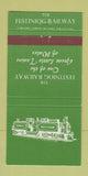 Matchbook Cover - Festiniog Railroad UK England 30 Strike