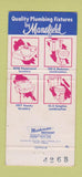 Matchbook Cover - Mansfield Plumbing Fixtures Perrysville OH 30 Strike