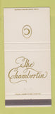 Matchbook Cover - The Chambertin West Dearborn MI 30 Strike