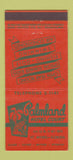 Matchbook Cover - Palmland Hotel Court Fort Myers FL 21 Strike Feature