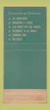 Matchbook Cover - Palmland Hotel Court Fort Myers FL 21 Strike Feature
