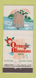 Matchbook Cover - Orange Blossom Hotel Sarasota FL 21 Strike Feature