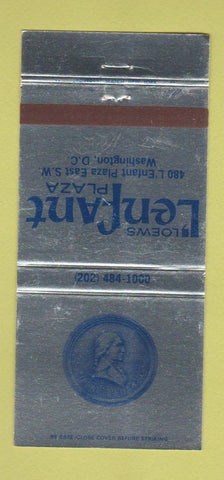 Matchbook Cover - Loews Lenfant Plaza Washington DC 30 Strike