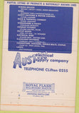Matchbook Cover - Austin Electrical Supply Independence MO 40 Strike