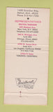 Matchbook Cover - CKLW TV Detroit MI WEAR 30 Strike