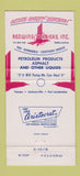 Matchbook Cover - Redwing Carriers Tampa FL trucking? Traffic safety 30 Strike