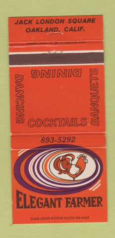 Matchbook Cover - Elegant Farmer Oakland CA rooster 30 Strike