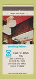Matchbook Cover - American Standard Plumbing Fixtures Reading PA 30 Strike