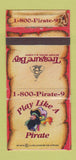 Matchbook Cover - Treasure Island Casino poiarte WEAR 30 Strike