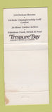 Matchbook Cover - Treasure Island Casino poiarte WEAR 30 Strike