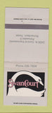 Matchbook Cover - Swan Court Richardson TX 30 Strike