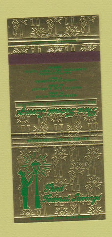 Matchbook Cover - Third Federal Savings Philadelphia PA 30 Strike