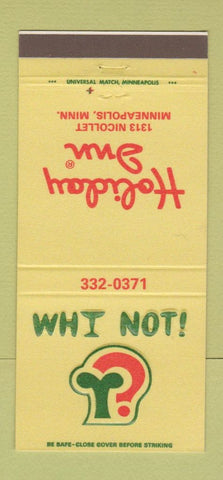 Matchbook Cover - Holiday Inn Minneapolis MN 30 Strike