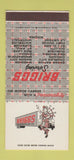 Matchbook Cover - Briggs Trucking SAMPLE 30 Strike