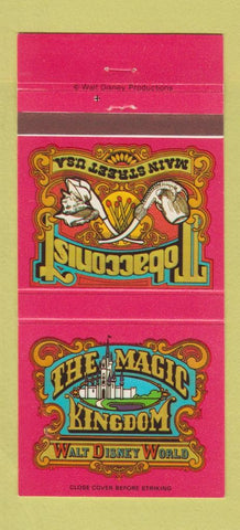 Matchbook Cover - Walt Disney World Tobacco Shop 30 Strike
