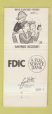 Matchbook Cover - First State Bank Apple Valley MN 30 Strike