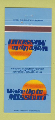 Matchbook Cover - Missouri Tourism Jefferson City MO 30 Strike