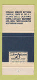 Matchbook Cover - American President Lines Shipping 30 Strike