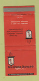 Matchbook Cover - Hudson House Hudson WI  30 Strike